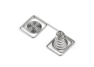 customized phosphor bronze remote control spring contact stainless steel wire form spring