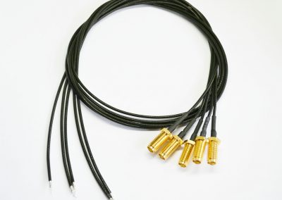 SMA To Open RF1.37 Fep black Coaxial Cable